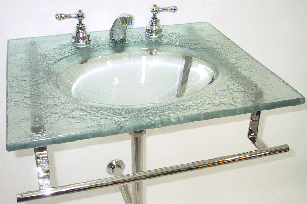 Recta con bacha oval