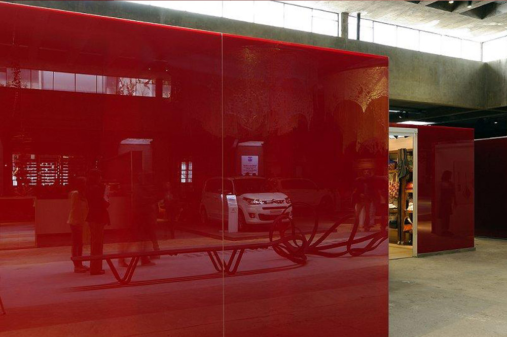 Vitrorevestimiento Rojo