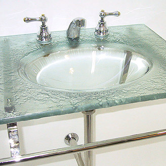 Recta con bacha oval