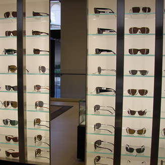 Vitrina en cristal extraclaro